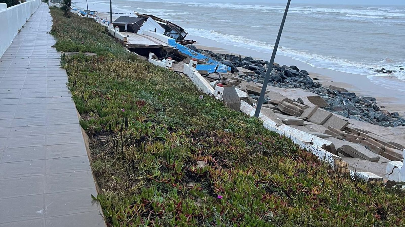 Francis arrasa Matalascañas.