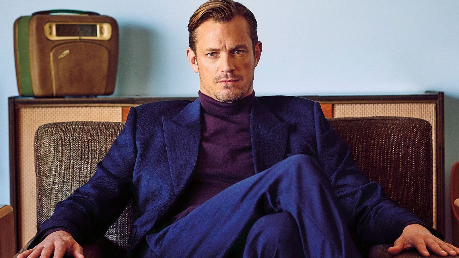 El actor Joel Kinnaman, quien se postula para interpretar al rey Carlos Gustavo de Suecia.