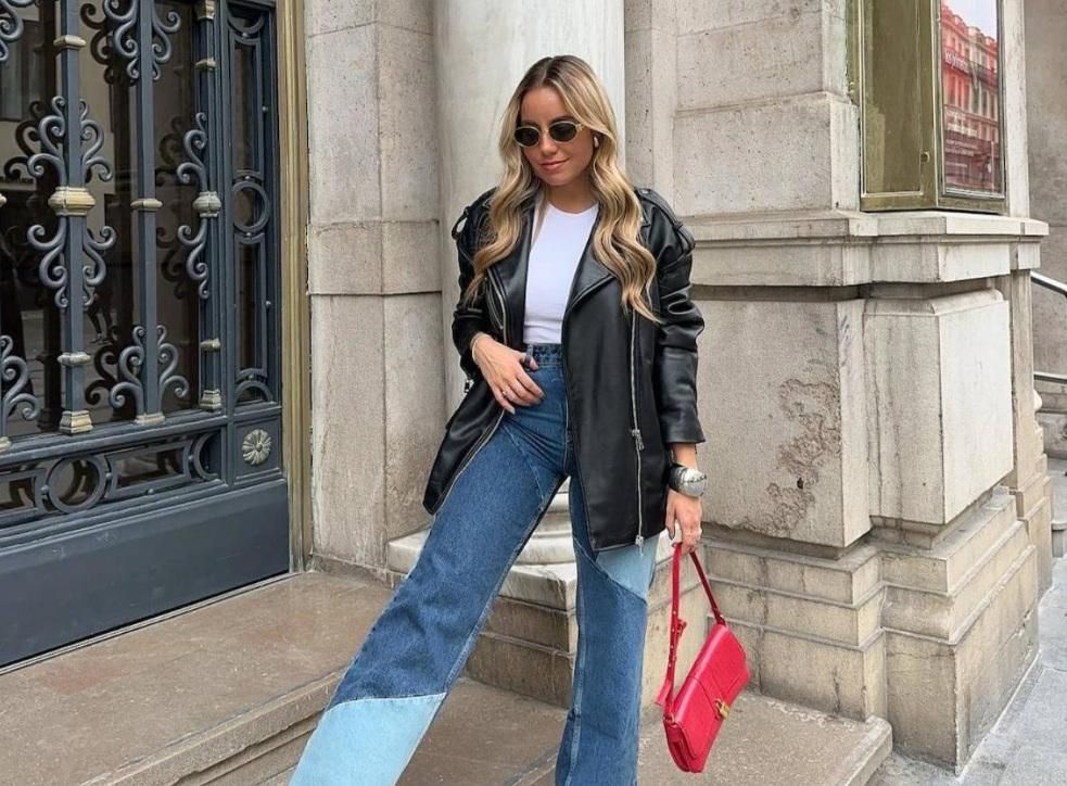 Anchos y grises, los vaqueros rectos de Stradivarius por los que las más estilosas renuncian a sus pantalones de vestir clásicos