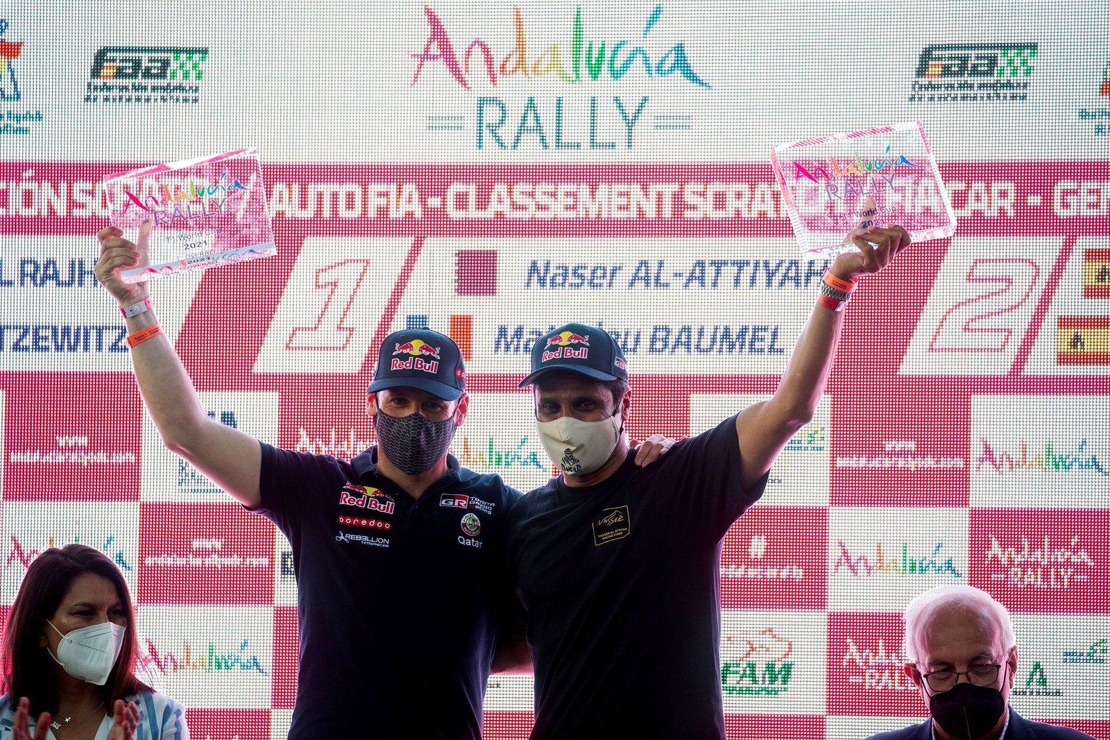 Las imágenes del final del Rally de Andalucía