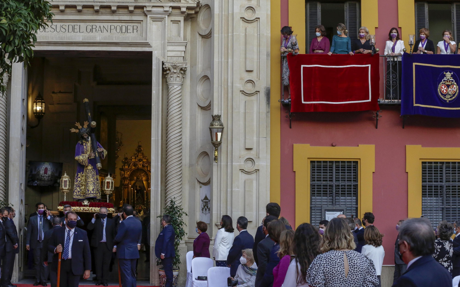 Las imágenes de la misa por el cuarto centenario del Gran Poder