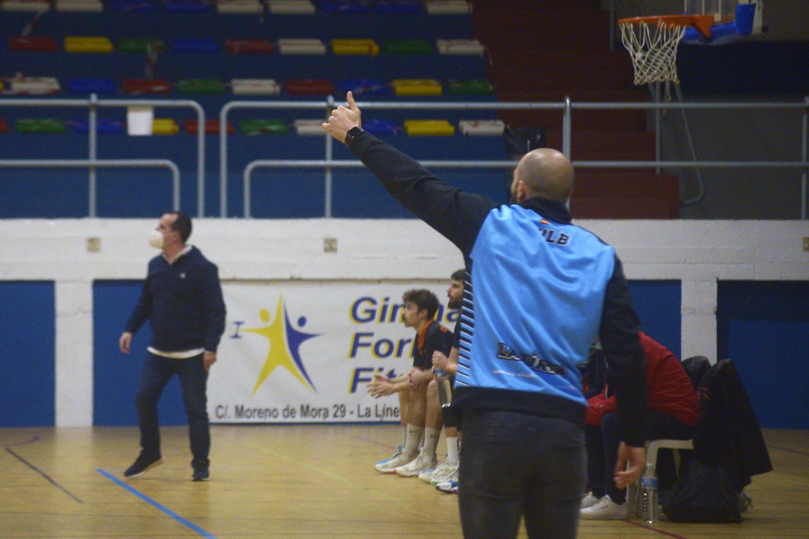 Fotos del partido entre Unión linense de baloncesto-Melilla