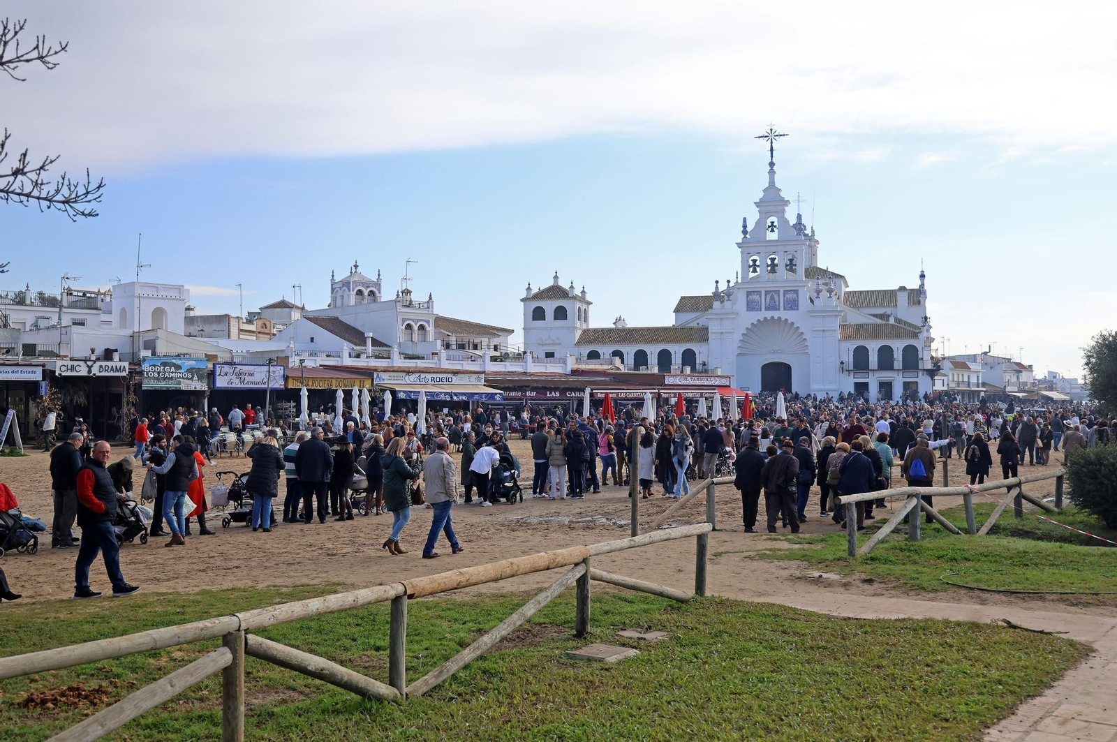 Aldea de El Rocío.