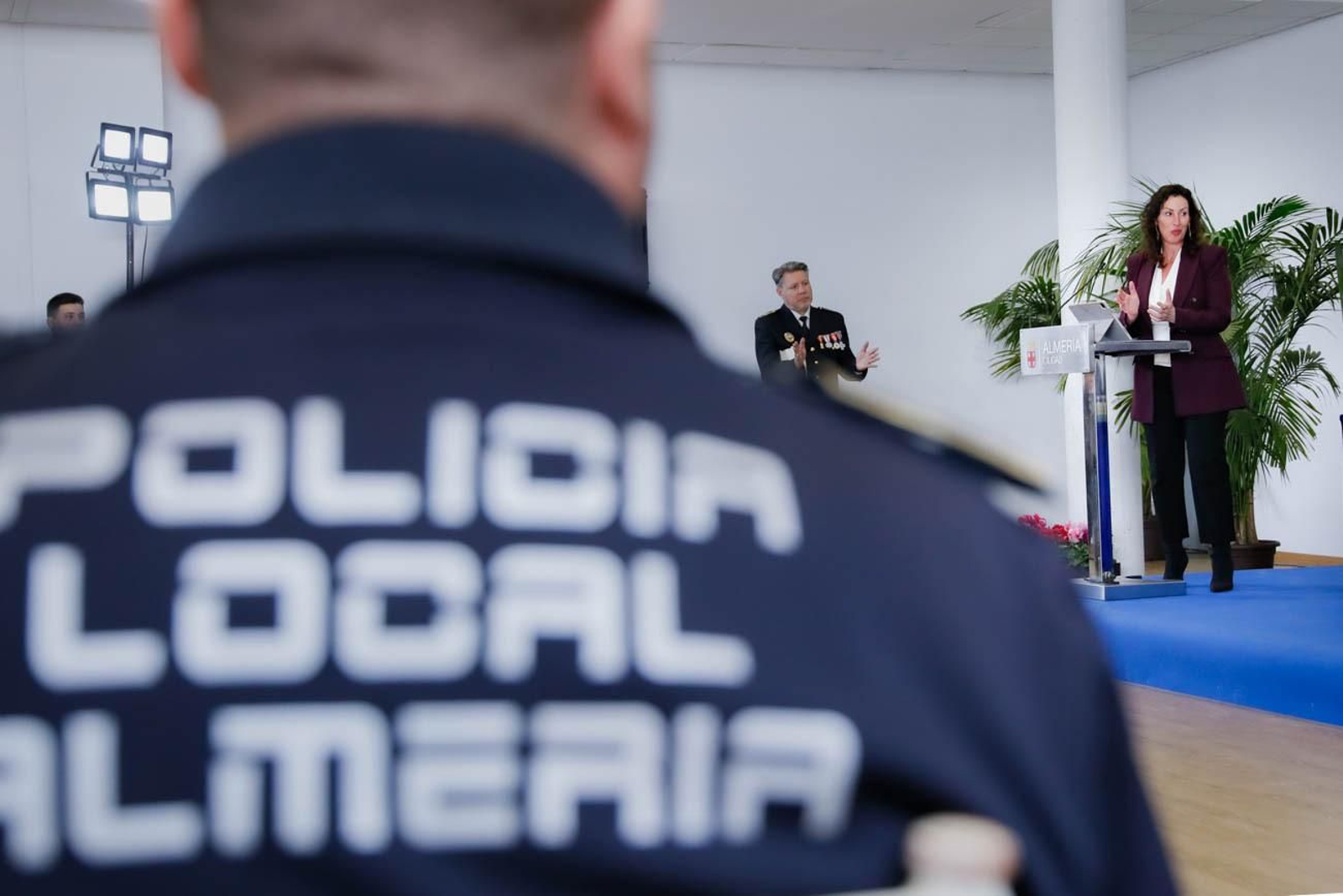 Las imágenes del la celebración de San Esteban en la Jefatura de la Policía Local