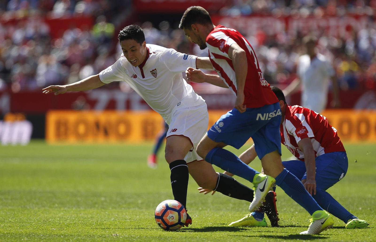 Las imágenes del Sevilla-Sporting