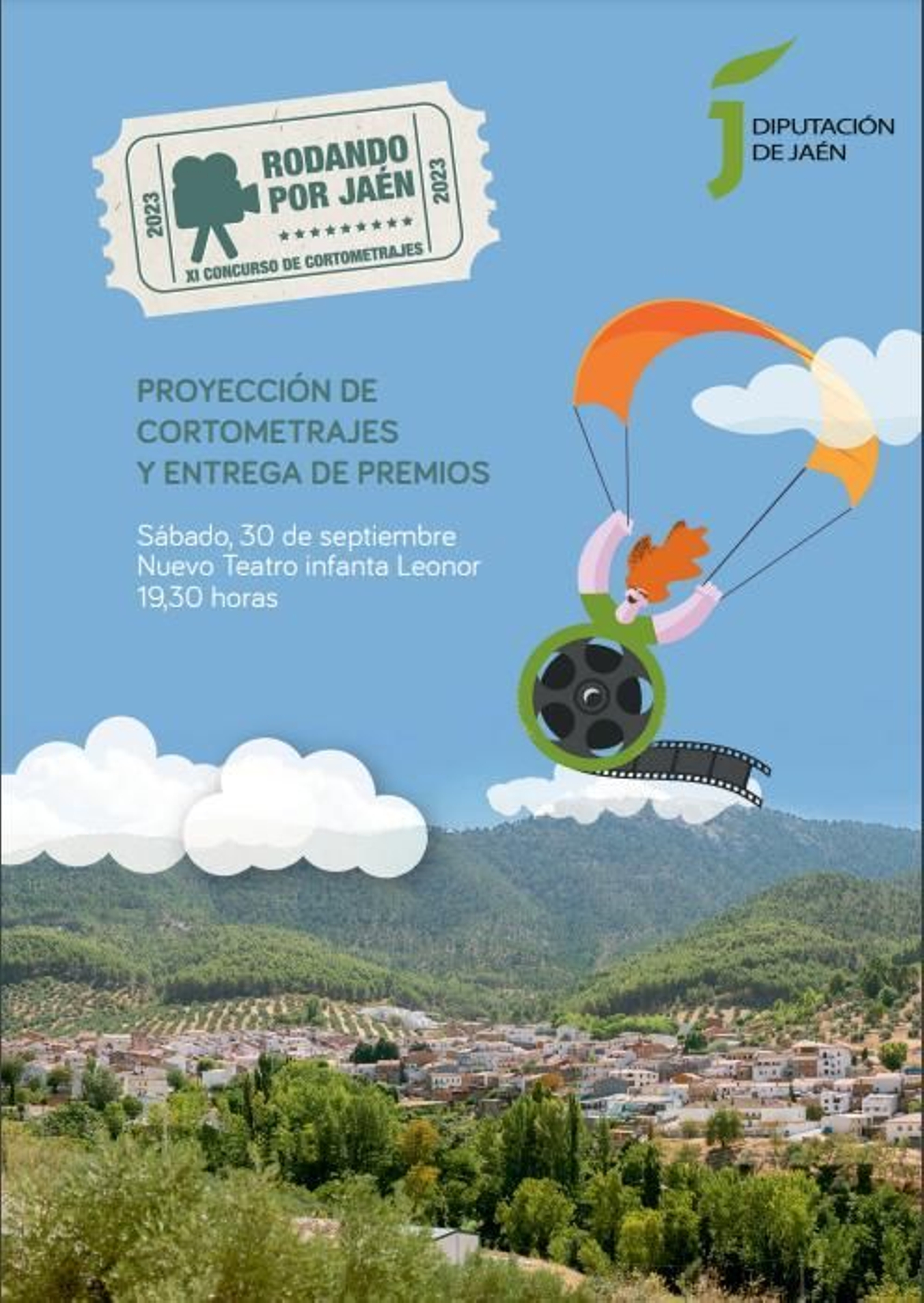 Cartel de la gala final de la undécima edición de 'Rodando por Jaén'.