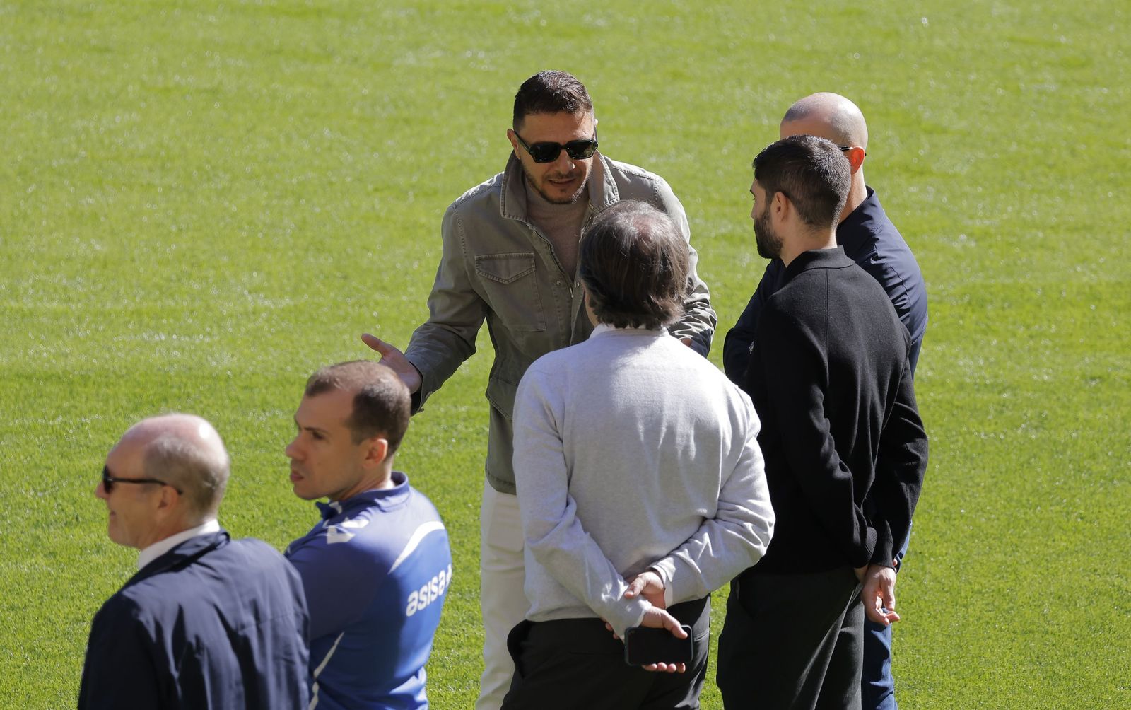 Las fotos del entrenamiento del Betis a puerta abierta