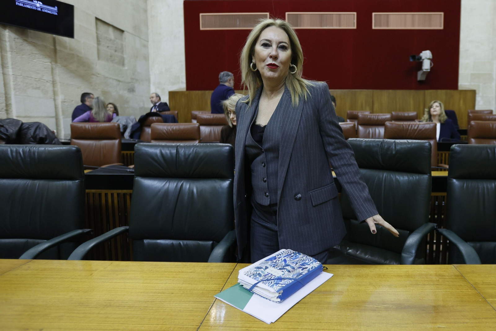 La consejera de Economía, Hacienda y Fondos Europeos de la Junta, Carolina España