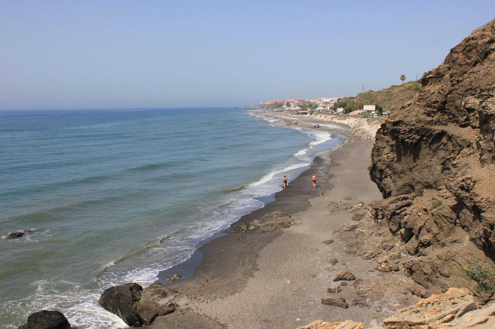 Una de las playas de Torrox en una imagen de archivo.