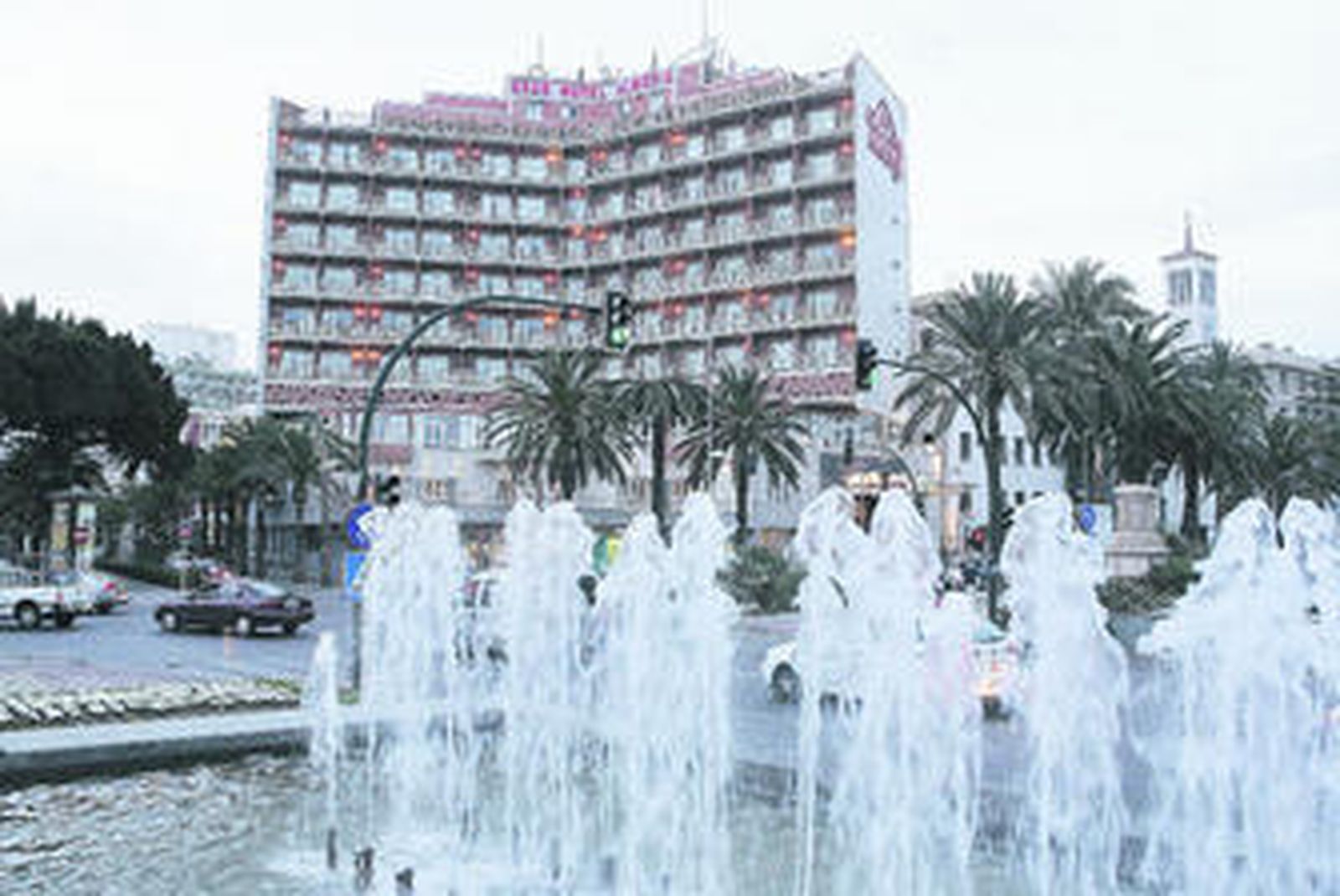 Vista del Gran Hotel de Almería, de la cadena Citymar.