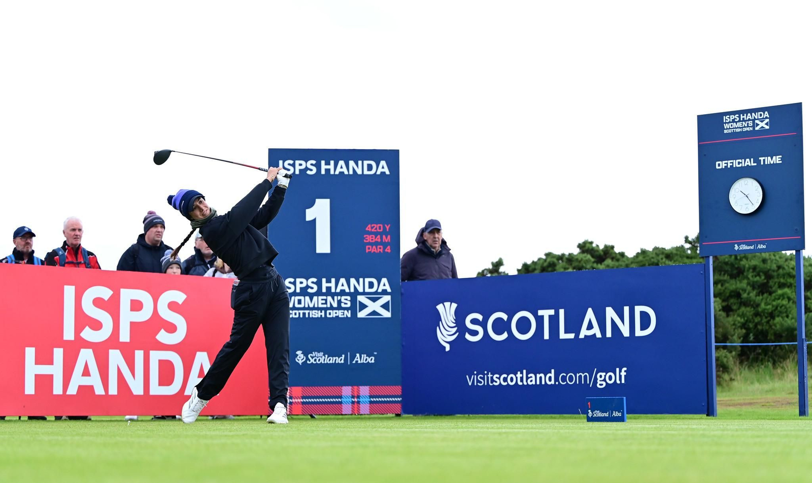 Julia López, tercera en el Open de Escocia