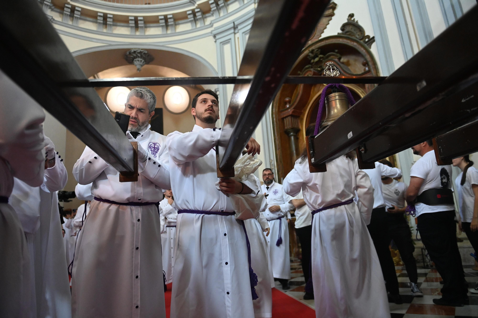 Las fotos de la procesión de Salutación el Domingo de Ramos en Málaga
