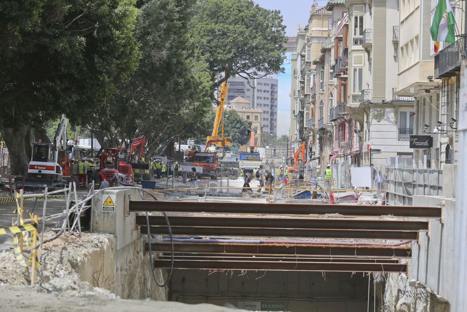 Las fotos de la reurbanización de la Alameda de Málaga