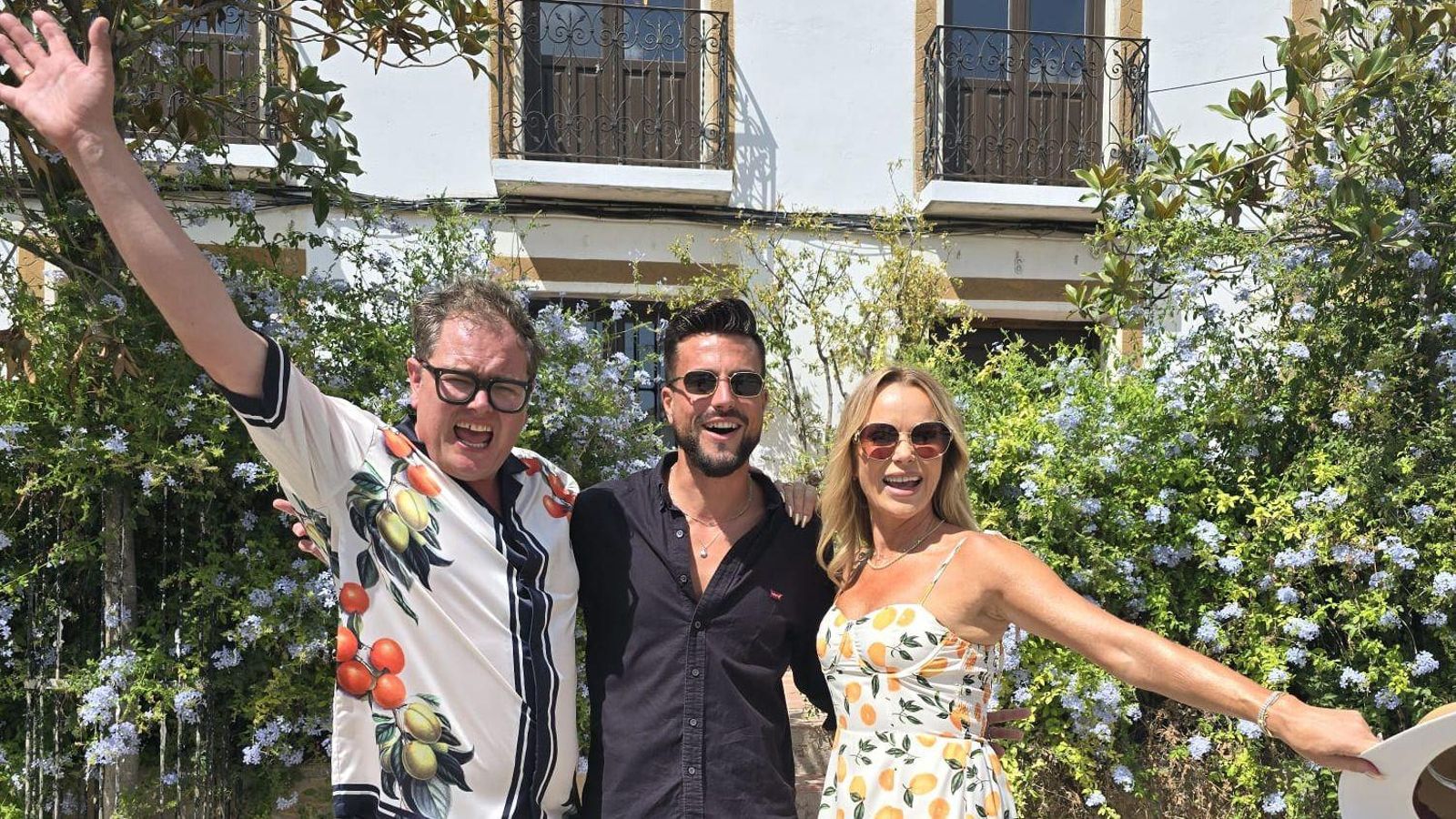 Rodaje del programa de la BBC en Moclín