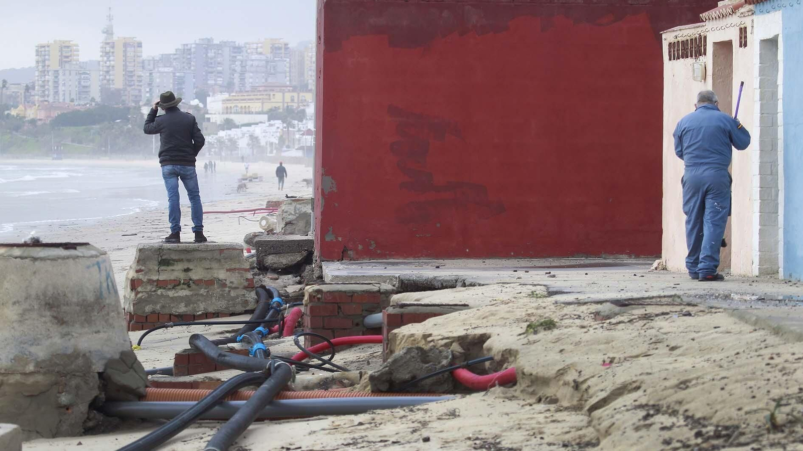 Las fotos del temporal en el Campo de Gibraltar