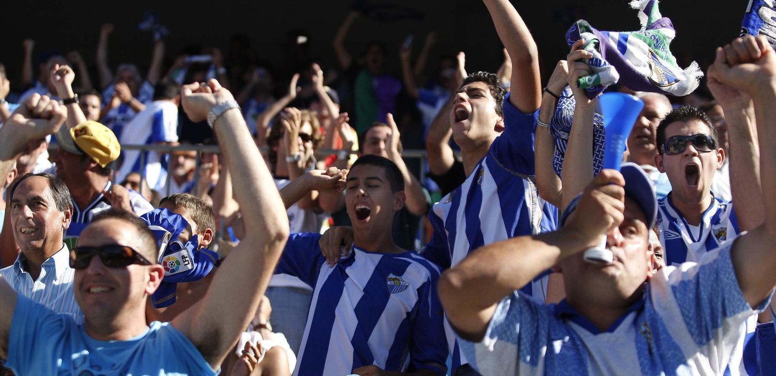 Las fotos del último ascenso del Málaga CF a Primera División