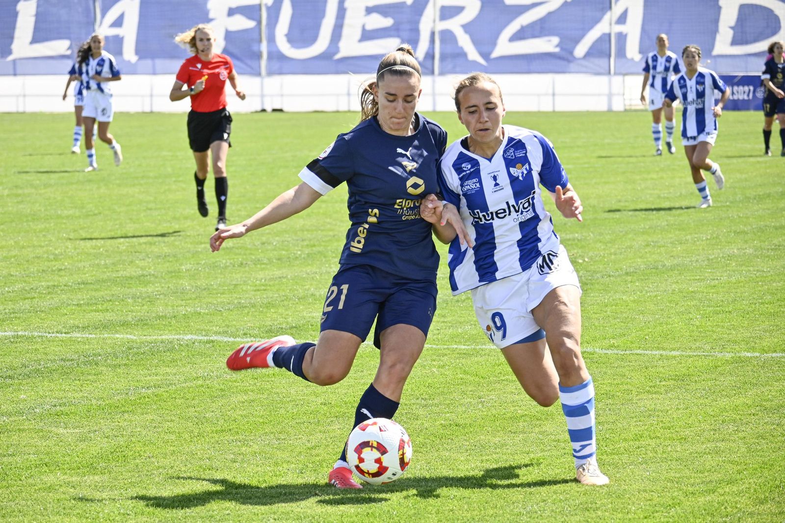 Imágenes del partido entre el Sporting de Huelva y el Alavés Fem