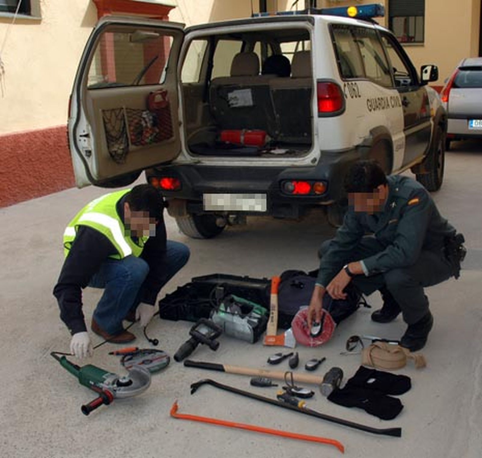 Detienen en Estepa a un delincuente kosovar buscado por robos con butrón