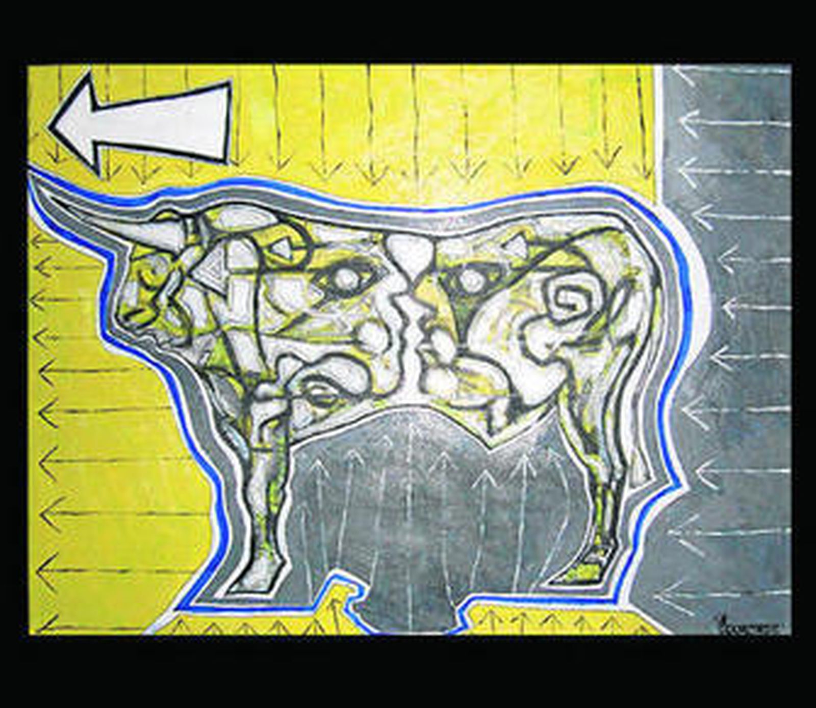 Una de las piezas que se pueden contemplar en la muestra.