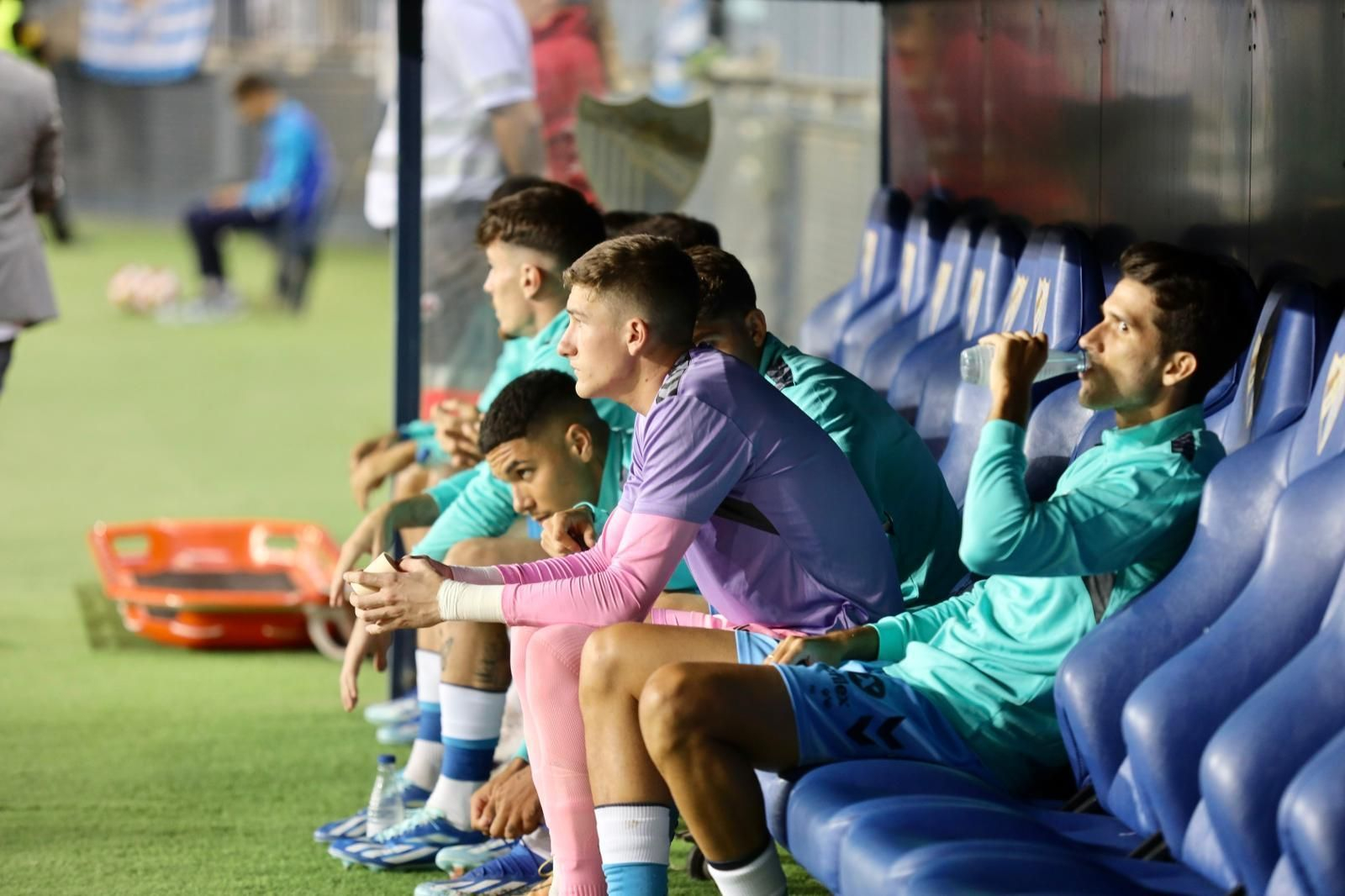 El Málaga CF - Real Madrid Castilla, en fotos
