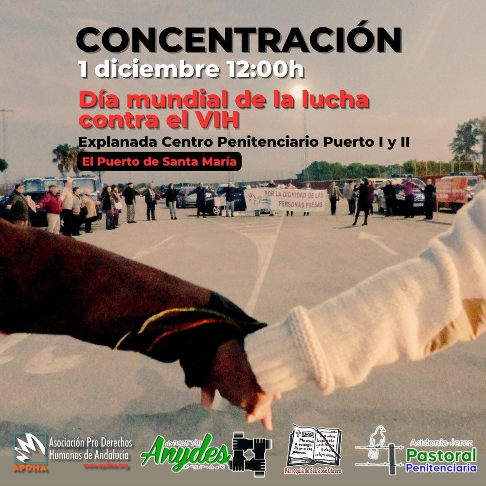 La concentración está convocada en la explanada de los centros penitenciarios.