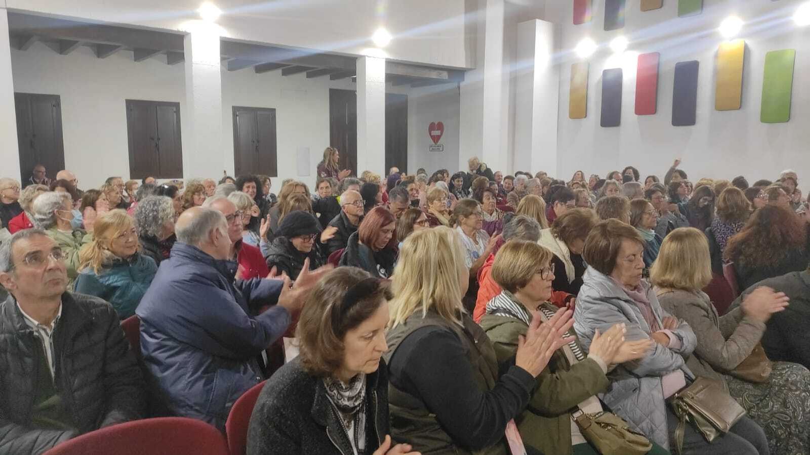 Un momento de esta jornada de convivencia celebrada en Santa Ana La Real.