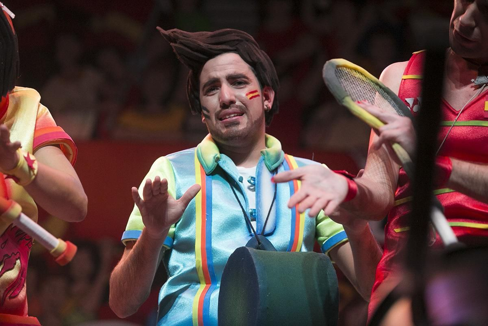 Imagen de la tercera semifinal del Carnaval Colombino