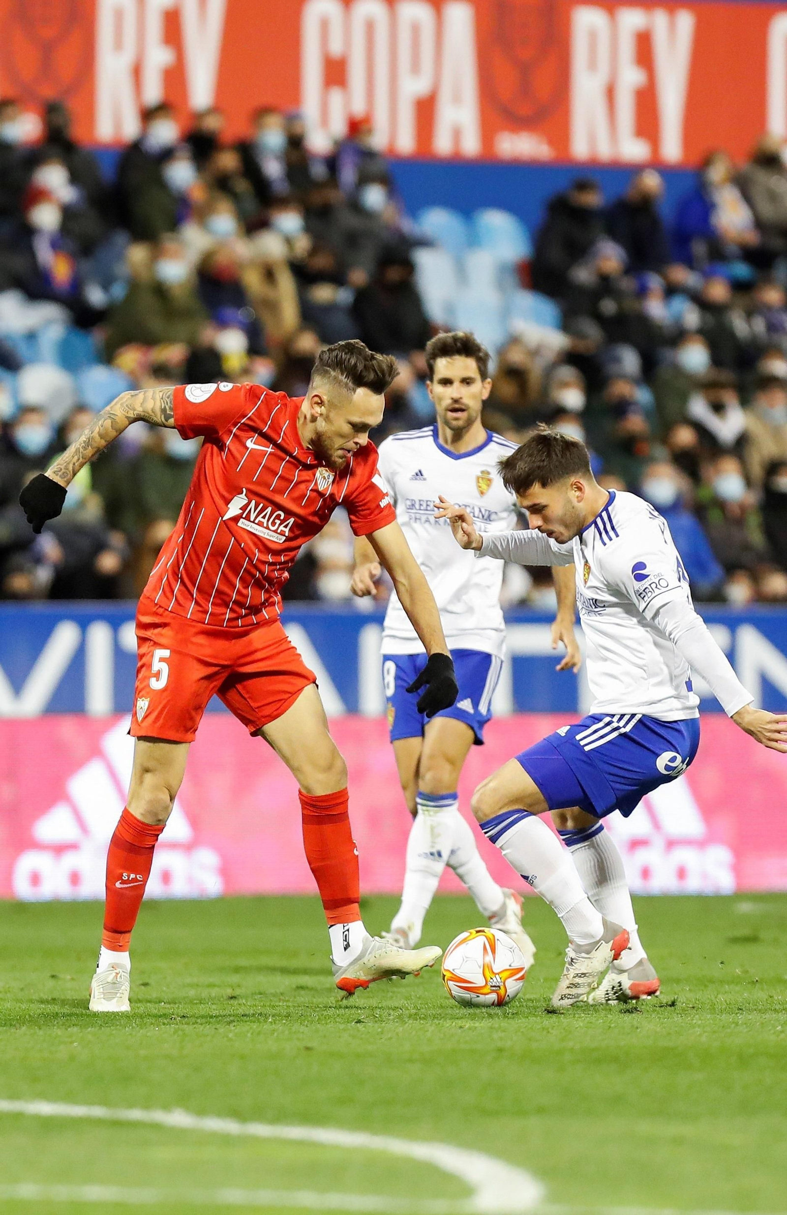 Las imágenes del Zaragoza-Sevilla de Copa del Rey