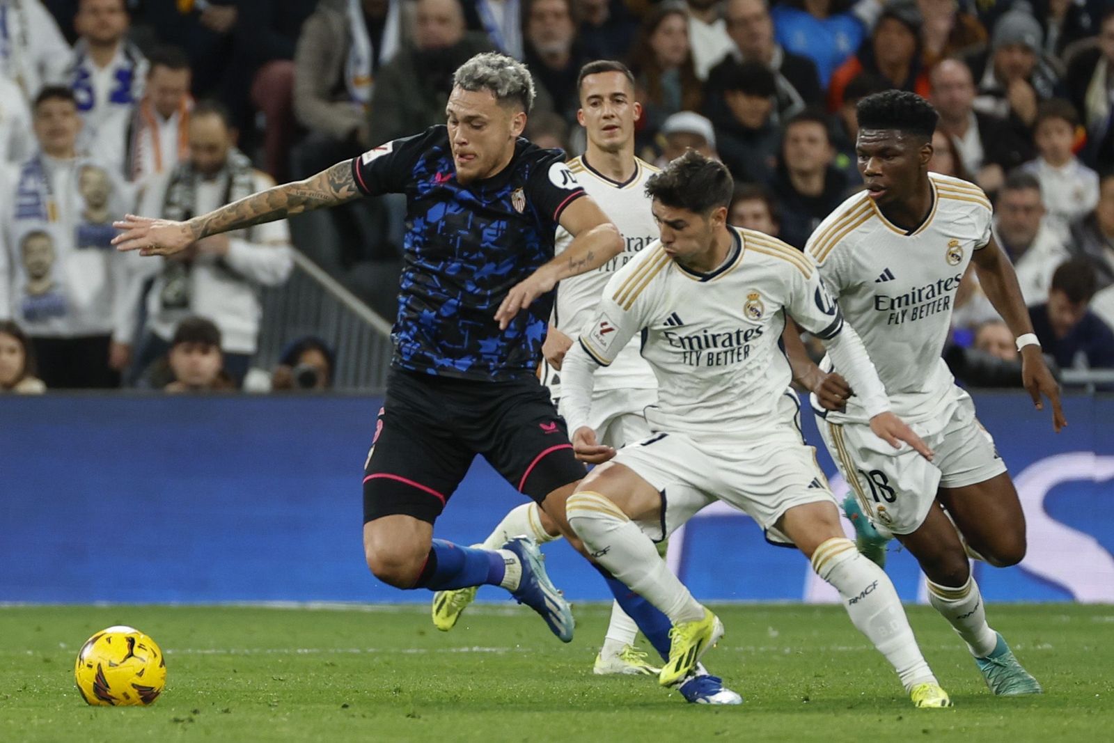 Las fotos del Real Madrid - Sevilla de Liga