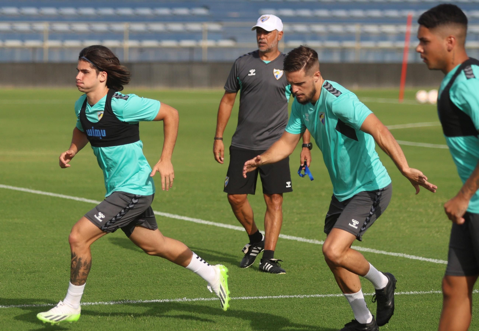 El paso de Sergio Pellicer por el Málaga CF, en fotos