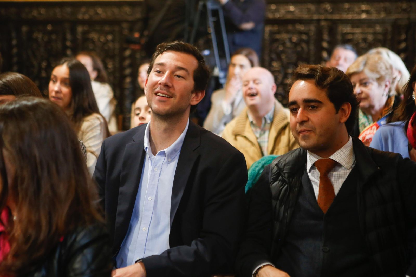 Fotos de la imposición de la insignia de la ciudad de Algeciras a Palma Briales de León