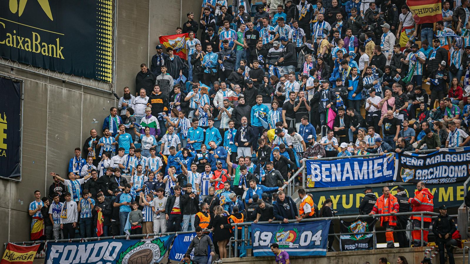 Búscate entre las imágenes del partido de futbol Cádiz CF - Málaga CF
