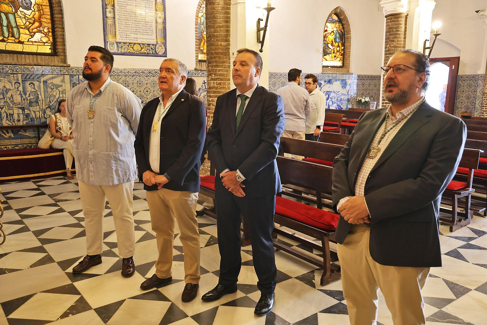 Imágenes de la ofrenda floral a la Virgen de La Cinta