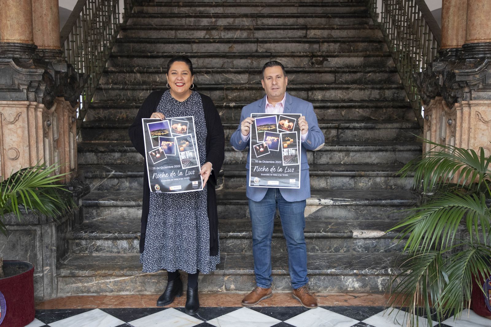Presentación de la Noche de la luz de Peñarroya-Pueblonuevo.