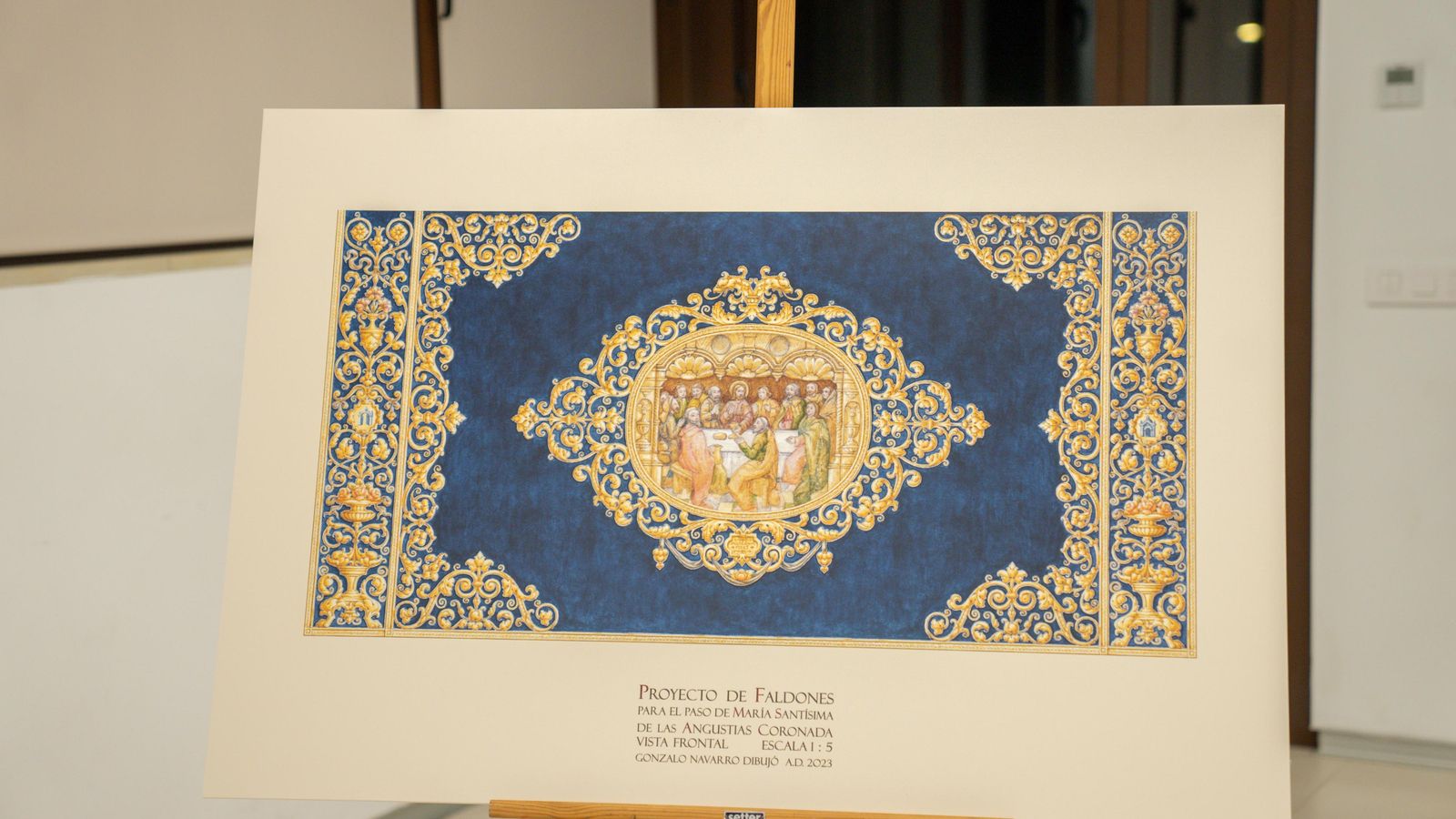 Detalle del faldón frontal