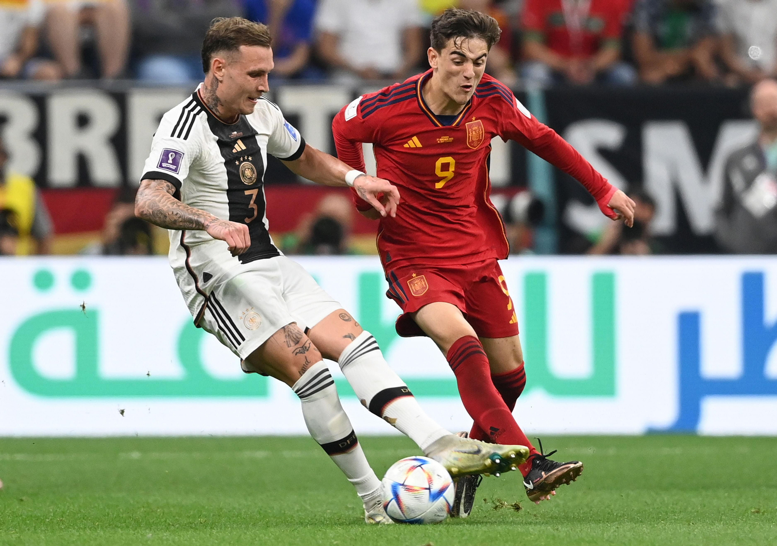 Las fotos del España-Alemania del Mundial de Qatar