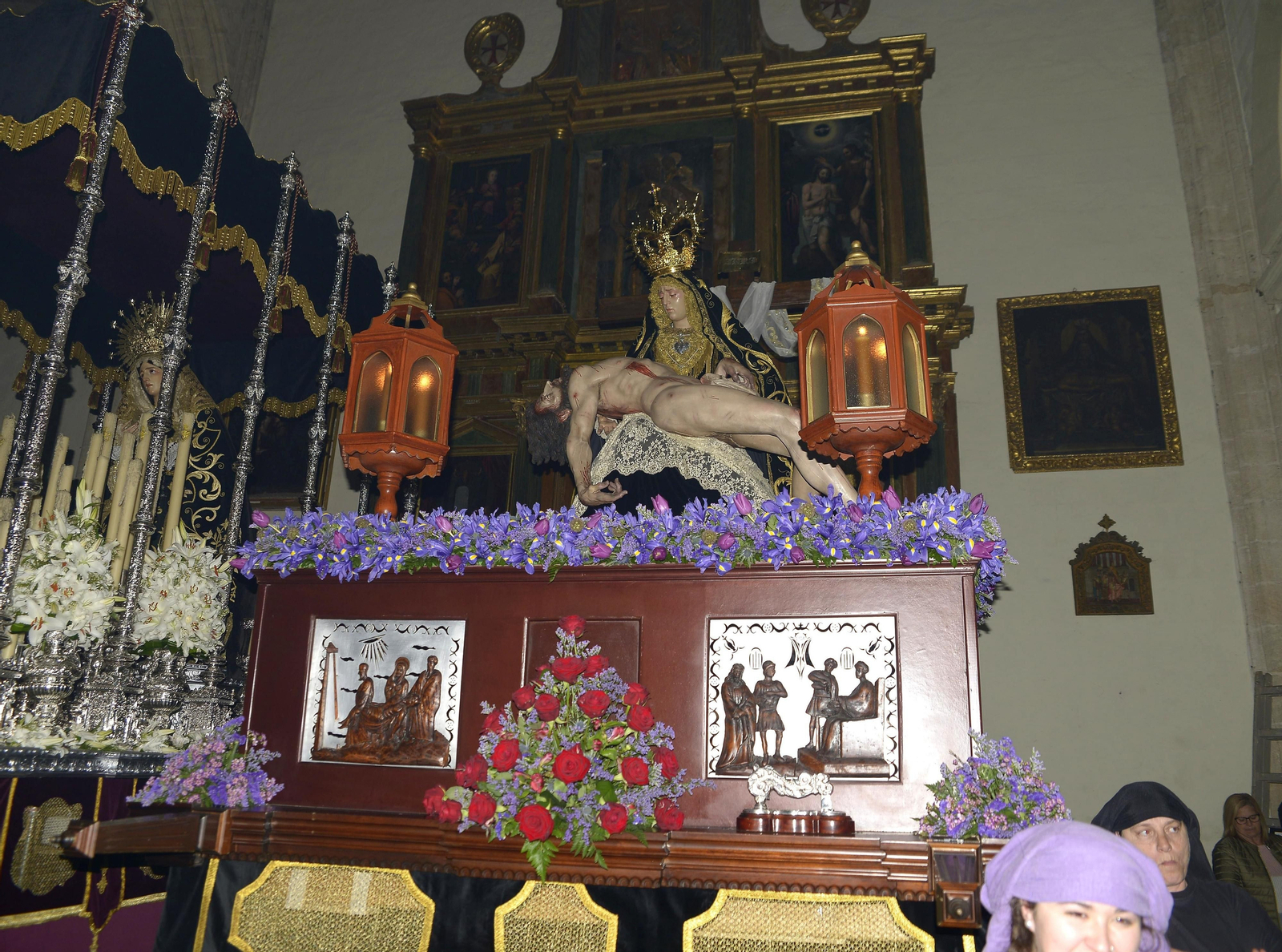 Las imágenes del Santo Entierro en La Línea