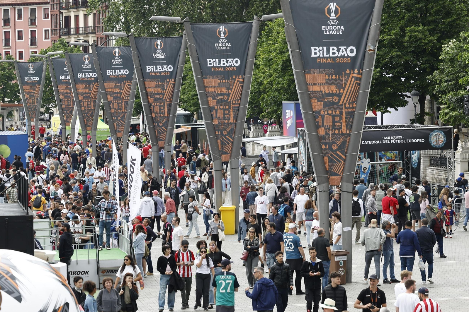 Las fotos de la final de la Liga Europa en Bilbao Las fotos de la final de la Liga Europa en Bilbao