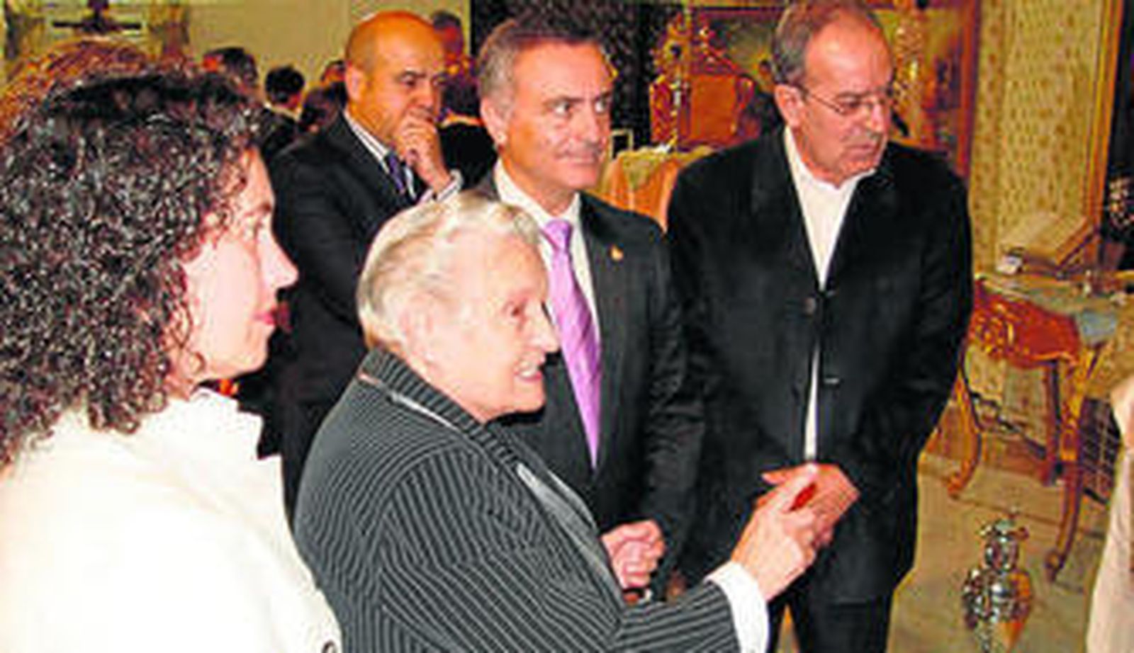 Caridad Herrerías, Juan Carlos Usero y Francisco Maldonado.