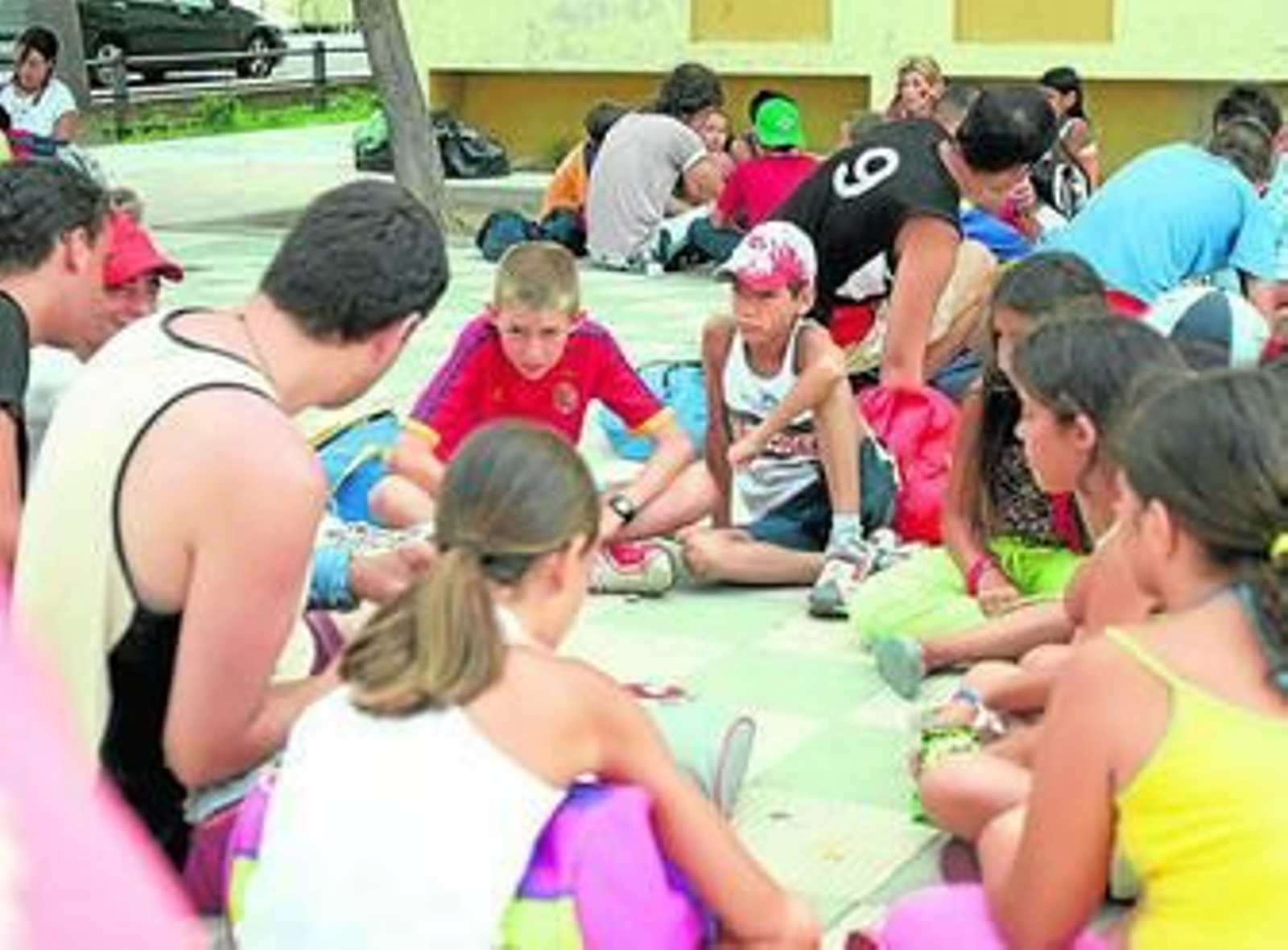 Uno de los campamentos urbanos que desarrolla el Ayuntamiento de Huelva.