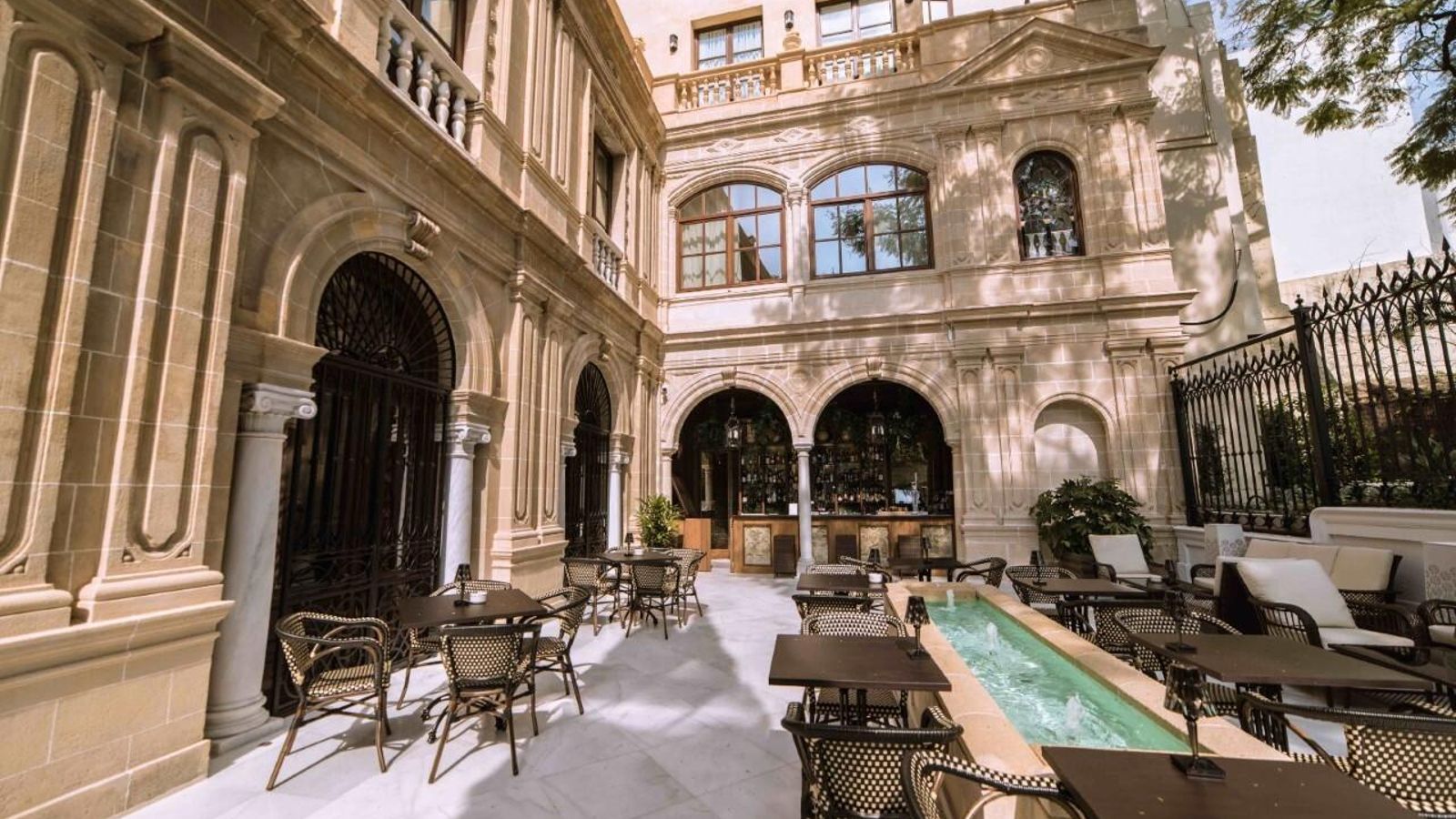 Terraza del Hotel.