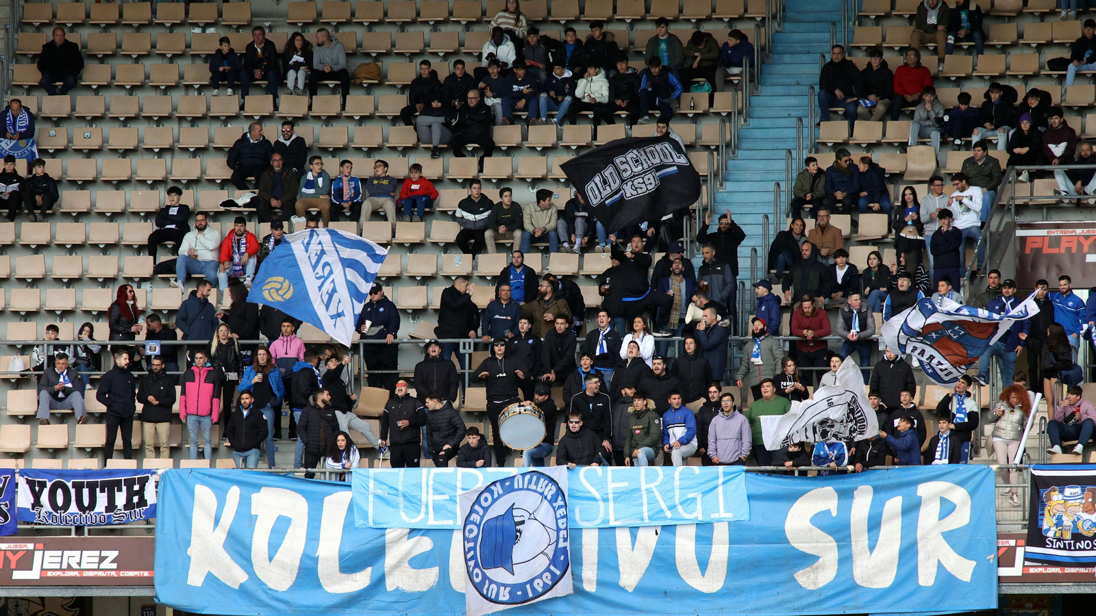 Xerez DFC contra UCAM Murcia en Chapín