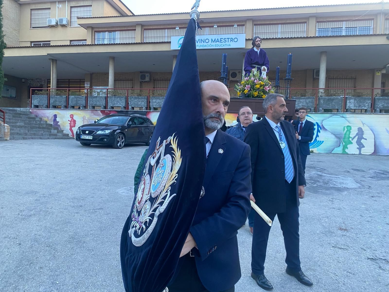 La Hermandad del Divino Maestro de Jaén realiza su traslado a la iglesia de La Merced