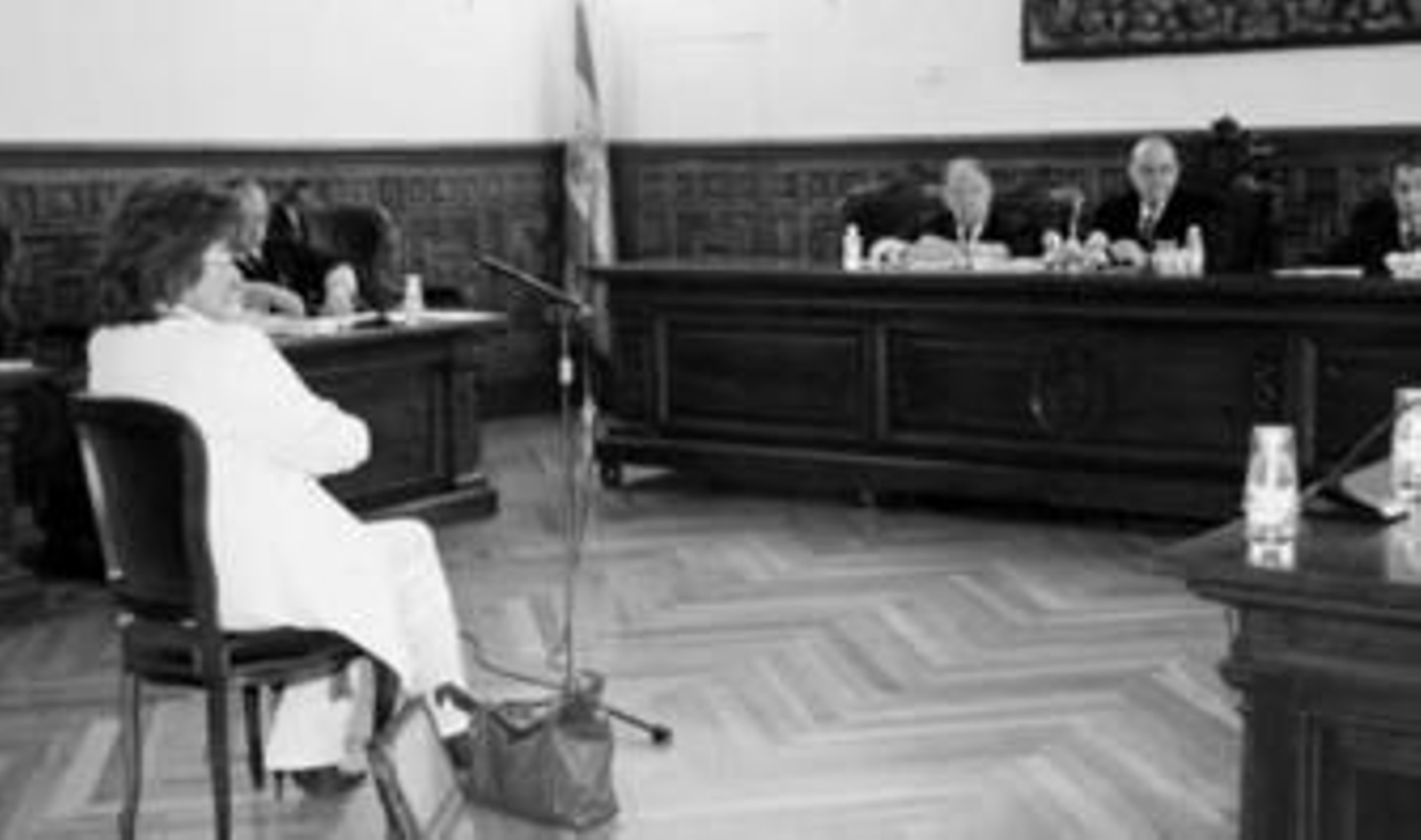 Imagen de Entrena en el juicio celebrado en el TSJA el pasado mes de abril.