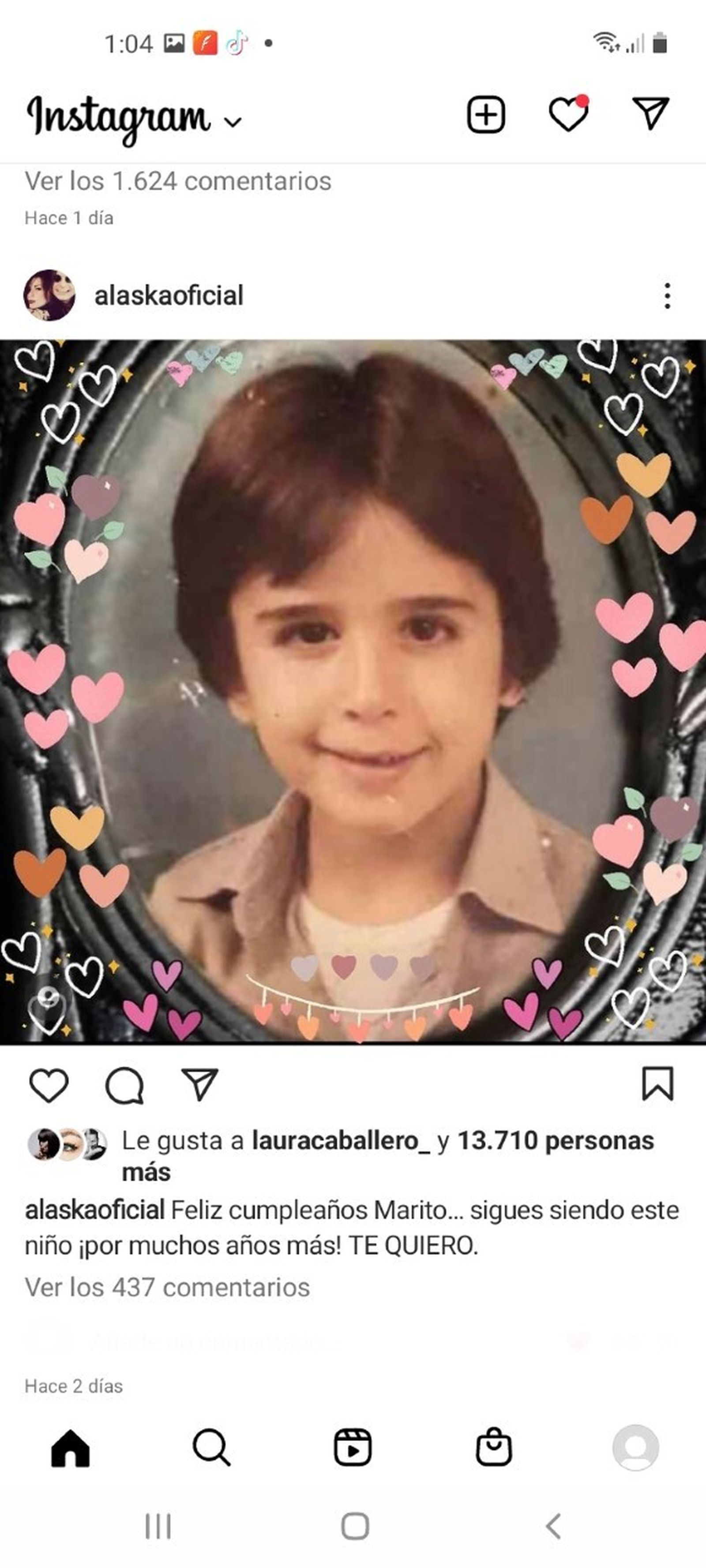 Otro niño encantador. Criado en un barrio madrileño