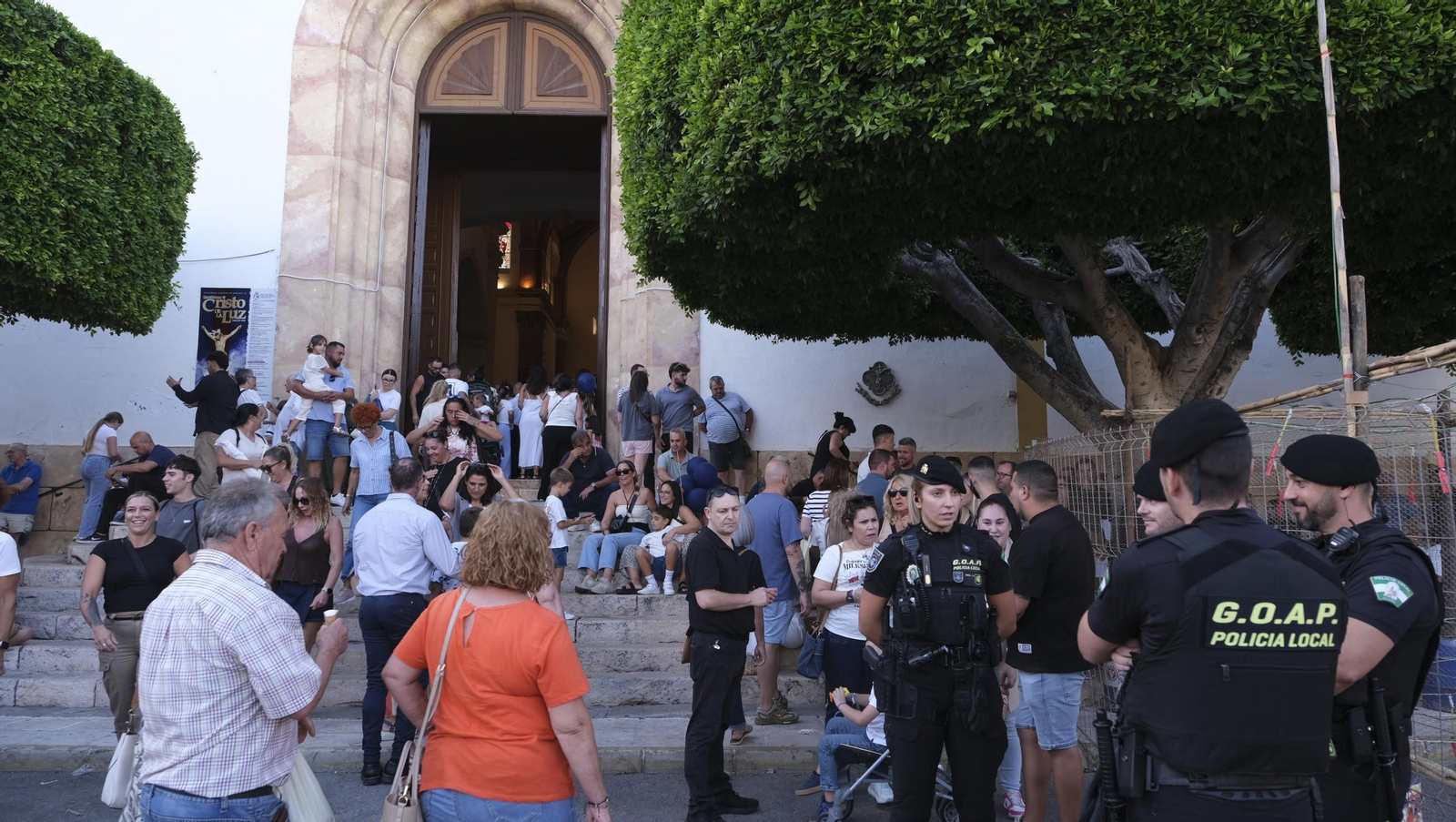 Las imágenes del Cristo de la Luz, en Dalías