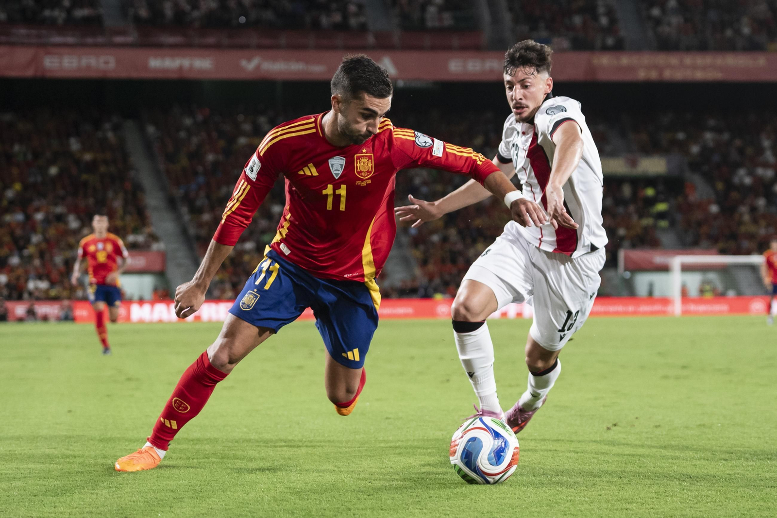 Las mejores fotos del España-Georgia