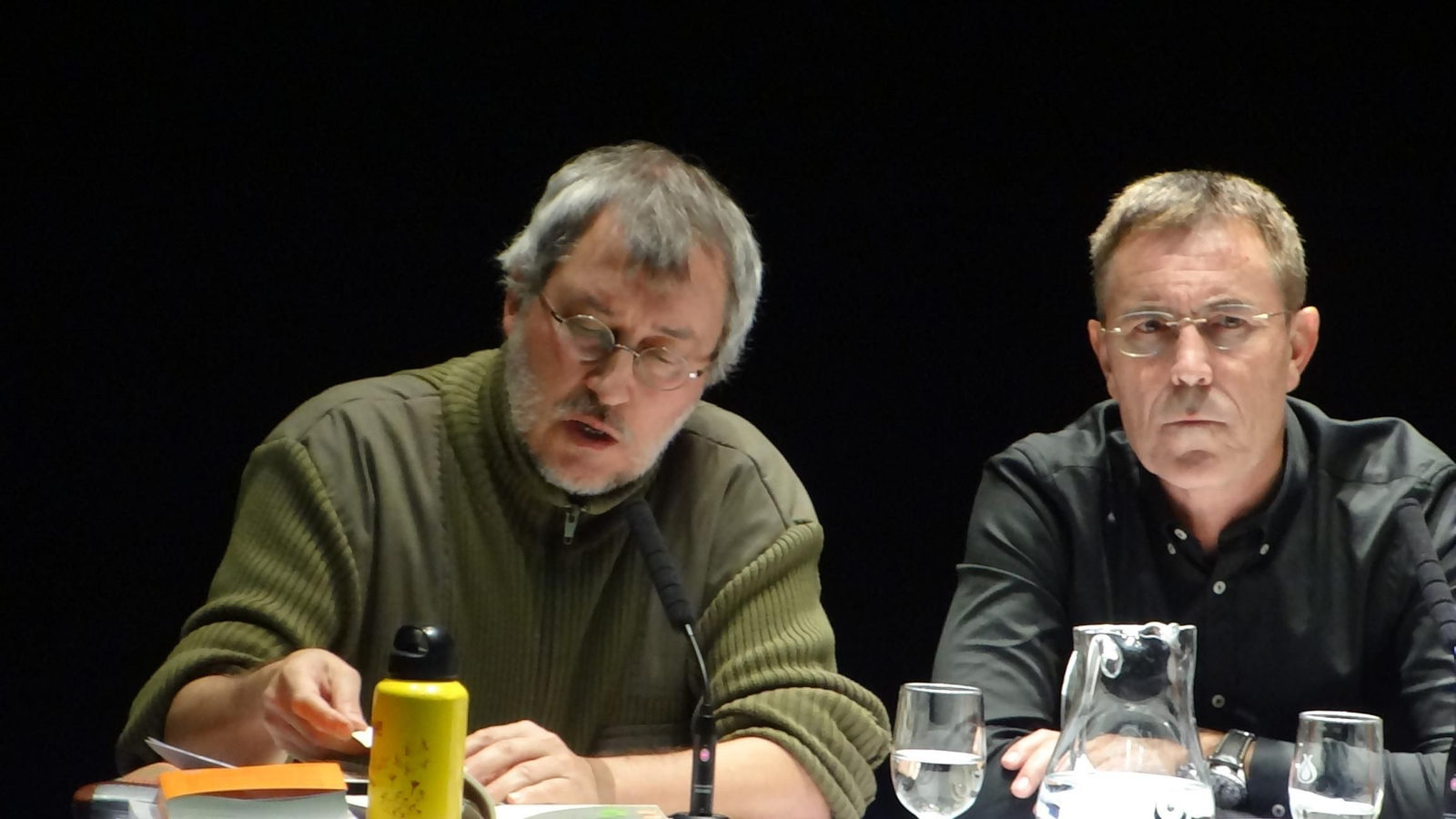 Garrido Moraga, en un momento de su intervención.