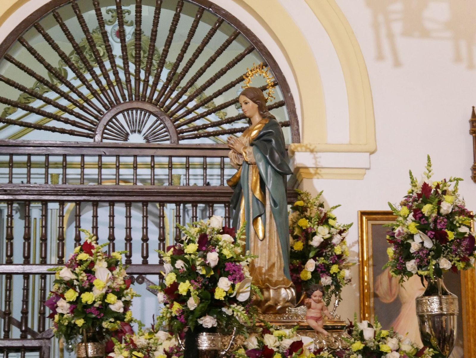 La procesión de la Inmaculada en El Carpio, en fotografías
