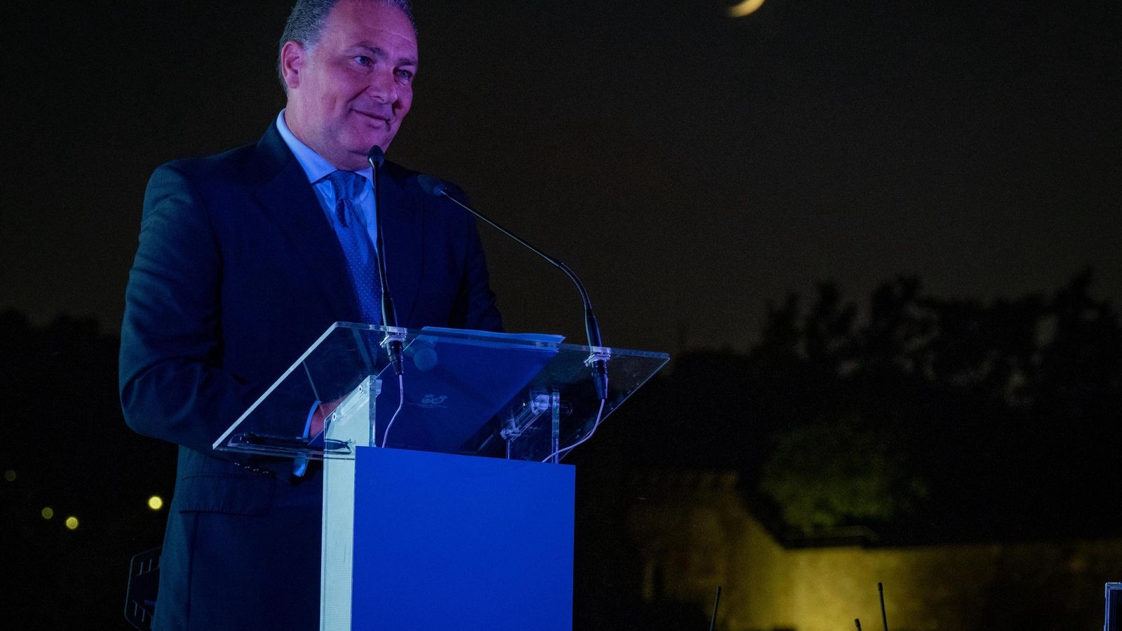 El presidente de la Diputación, David Toscano.